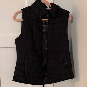 GAP Women's Quilted Black Vest